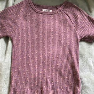 American Eagle Babydoll crop top XS